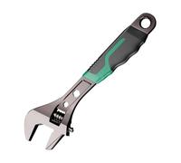 Mppchhn Clé Adjustable - Échelle Antirouille | Étanche | Outil à Main Portable avec Graduations Résistantes à l'Usure pour Plomberie, Automobile, Bricolage, Construction,