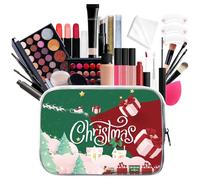 Mppchhn Coffret Maquillage Débutants - Trousse de Maquillage Adolescent Noël - 27 Pièces Cosmétiques Imperméables Longue Tenue pour Voyage Rencontre Fête
