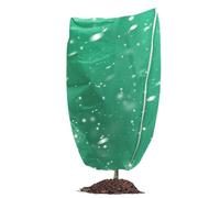 Mppchhn Couverture Anti-Gel pour d'extérieur - Couverture pour d'extérieur par Temps Froid, réglable, Respirante, Anti-moucherons avec Fermeture éclair latérale pour Serre d'arbre
