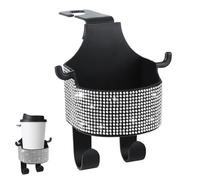 Mppchhn Crochet pour Appui-tête de Siège Automobile - Organisateur Intérieur Porte-Gobelet | Crochet À Sac,Pour Voiture, SUV, Camion, Voyage Sur Route, Voyage, Famille, Sortie Et