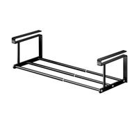 Mppchhn de Rangement sous Étagère, Étagère Télescopique pour Armoire, Organisateur Ajustable et Antidérapant pour Salle de Bain Dressing Cuisine Armoire et Cellier