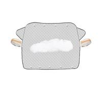 Mppchhn Housse De Pare Brise pour Neige - Protecteur Magnetique Impermeable 4 Couches - Housse De Pare-Brise Auto - pour Véhicules Extérieur Automobile SUV Camion Vitre Rétroviseur Givre