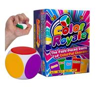 Mppchhn Jeu de Cartes pour Table | Jeu de Cartes en Papier au Rythme Rapide | Jouet Défiant Multijoueur d Association de Couleurs pour Étudiants Adultes et Adolescents | pour Road Trip Camping et