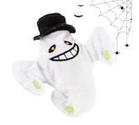 Mppchhn Jouets pour Chats en Peluche - Simulation de Battement d'Aile et Son de Halloween pour Chaton,Jouet à Mâcher Automatique pour Animal Domestique,pour Chats De Petite Moyenne Et