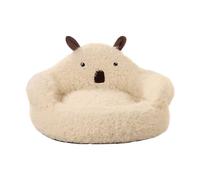 Mppchhn Lit pour Chat - Maison Amovible Antidérapante Douillette et Chaleureuse - Nid Confortable À Chat D'Intérieur,pour Intérieur, Extérieur, Dormir, Dehors, Maison, Voyage, Chambre, Balcon