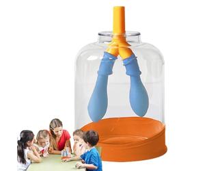 Mppchhn Modèle de Poumon pour Respiration,Outils d'Étude du Système Respiratoire pour Salle de Classe - Modèle Pédagogique Interactif de Respiration Pulmonaire pour Compréhension des Étudiants et