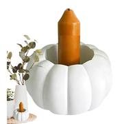 Mppchhn Moule en résine pour bougeoir en forme de citrouille - Moule en silicone en forme de citrouille pour bougeoirs, moulage en résine époxy, décoration d'intérieur d'Halloween et d'Action de grâce