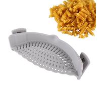 Mppchhn Passoire à casserole, passoire à casserole,Pince à passoire en silicone à clipser | Ustensiles de cuisine pour les bols, casseroles, passoires et passoires pour fruits et légumes