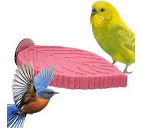 Mppchhn Perchoir à Perroquet,Support en résine à Motif végétal | Support à perroquets | pour perruches, Conures, inséparables, aras, limage du Bec et Soin des Griffes