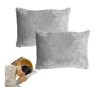 Mppchhn Petit Oreiller De Voyage - 2 Pièces Coussin d'avion - 28 Centimètres x 18 Centimètres Oreiller pour La Sieste,pour Le Soutien du Poignet, de la Taille, du Genou, pour Lit, Chaise, Canapé,