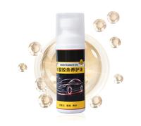 Mppchhn Revitalisant Pour Caoutchouc,Lubrifiant pour Bandes en Caoutchouc de Châssis de Porte - Assouplissant Pour Joints De Fenêtre - Pour Roue Cuir Bateau Camping-Car Automobile Meuble Siège Tableau