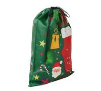 Mppchhn Sacs À Bonbons De Noël | Sac Non-Tissé Avec Cordon De Serrage - Sacs À Collations De Noël - Pour Vacances D'Hiver Fêtes Célébrations Stockage De Nourriture Bonbons Friandises Biscuits