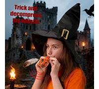 Mppchhn Sifflet d'halloween,Accessoires de Blague d'horreur | Cris à la Sonorité Humaine - pour Hommes Femmes Garçons Filles Adolescents Épouse Mari Fils Fille Et Famille