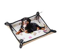 Mppchhn Tapis Rafraîchissant pour Chiens | Tapis Frais Double Face Antidérapant pour Chats - Coussin Glacé Lavable, Accessoire Confortable pour Panier, Voiture, Siège Auto et Intérieur
