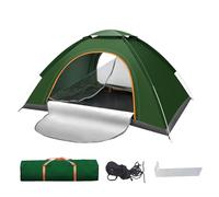 Mppchhn Tente de Camping Imperméable | Tente Pop-Up De Camping Instantanée en Plein Air | Structure Imperméable Anti-UV Facile à Monter pour 2 Personnes avec Porte Moustiquaire Abri Solaire Plage