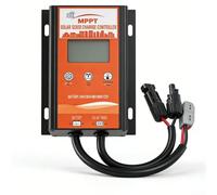 MPPT Contrôleur de charge solaire 500 W, 24 V-72 V Boost pour plomb-acide/LiFePO4, régulateur PV étanche pour camping-car et golf