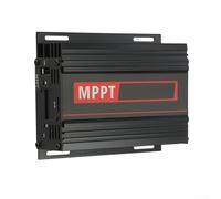 Mppt Contrôleur solaire Boost pour chargeur avec écran LCD 800 W Support USB 24 V 36 V 48 V 60 V 72 V pour systèmes de batterie Boîtier en alliage d'aluminium Noir Unité de conversion d'énergie haute