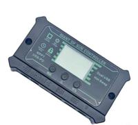 MPPT Régulateur de charge solaire 10 A-40 A avec écran LCD, double port USB et CC pour batteries plomb-acide/lithium-ion, gestion intelligente de la charge (40 A)