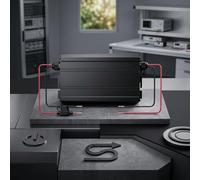 MPPT Régulateur de charge solaire 300 W 400 W 600 W pour véhicules électriques, efficacité de suivi à 99 %, écran LCD, étanche IP65, détection automatique 24 V-72 V (300 W)