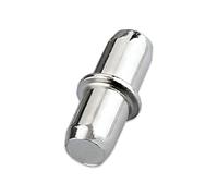 Mprofi MT® 100 Pièces | Taquet Etagere | Support Etagere Ø5mm | Consoles et Taquets pour Étagères | Fixation Invisible Étagère | Taquets pour Étagères | Fixation Etagere | Taquet | Metal Nickelé