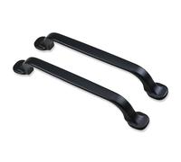 Mprofi MT® 2 Pièces | Poignée de Meuble pour Armoires de Cuisine | Espacement des Trous 128mm | Poignées pour Armoires de Cuisine, Commodes, Placards et Tiroirs Poignées de Tiroir | Couleur Noir