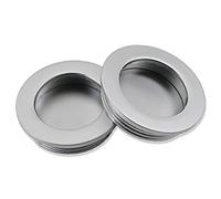 Mprofi MT® 2 Pièces | Poignée de Meuble pour Armoires de Cuisine | Ronde Ø40,5mm | Poignées pour Armoires de Cuisine, Commodes, Placards et Tiroirs Poignées de Tiroir | Aluminium