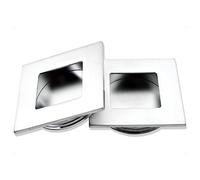 Mprofi MT 2 X Poignée de Meuble Cuisine - Poignée de Porte - Bouton de Porte - Aluminium 40x40mm