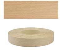 Mprofi MT® - Chant en Bois | 22mm X 5m | Bande de Chant Hêtre | Epaisseur 0,50mm | Facile à Appliquer | Pour Étagères, Meubles & Panneaux | Chant Thermocollant Durable