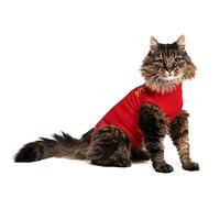 MPS Medical Pet Shirt pour Chats, Rouge, XS