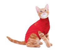 MPS Medical Pet Shirt pour Chats, Rouge, XXS