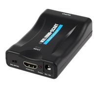 MPTECK Convertisseur HDMI vers péritel Adaptateur MHL HDMI vers SCART HD soutien NTSC PAL pour SKY HD Blu Ray APPLE TV DVD PS3 KK50