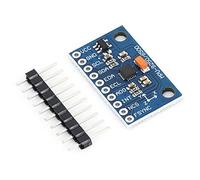MPU9250 Capteur magnétique d'accélération gyroscope 9 axes avec sortie 16 | Fonctionnel : Module de suivi de mouvement 9 axes MPU9250 GY9250 pour projets de drones avec transformateur AD 16 bits