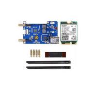 MPW2.5G para 5 Placa de Expansão PCIE WiFi7 2.5G ETH com Módulo WiFi Antena RTL8125 M.2 RPI