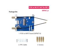 MPW7A para 5 PCIE M.2 E-Key Módulo WiFi7 BE200 Suporte TPU/WiF6E AX210/AX200 Placa Adaptadora