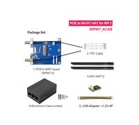 MPW7ACAB para 5 PCIE M.2 Módulo E-Key WiFi7 com Adaptador USB BE200 Suporte TPU,WiF6E AX210,AX200