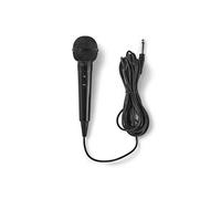 Nedis Microphone filaire MPWD01BK – plastique – noir