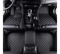 MPXQISVB Tapis de Sol de Voiture pour Renault Clio 5 (V) I 2019-2024, Voiture Cuir Tapis De Sol,Floor Mats,Full Coverage Car Floor Mats Set,imperméables et antidérapants,Allblack-LHD