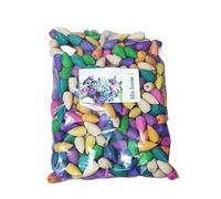 MPYJDTOI 100 g Environ 60 cônes d'encens à Reflux de fumée Naturelle Bois de Santal Lavande for brûleur d'encens à Reflux aromathérapie parfumée à la Maison(Agar Wood)
