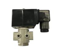 MPYJDTOI 2 Way Stainless Steel Water Normally Open Solenoid Valve SS 1/8" AC 220V Orifice .5mm Zero-Pressure Start 0-16bar(AC110V_FKM)