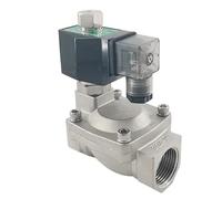 MPYJDTOI SPX-25K Stainless Steel 1 inch Orifice 25mm 16 Bar Normally Open Pilot Solenoid Valve SUS 304 for Water(AC 220V_FKM)