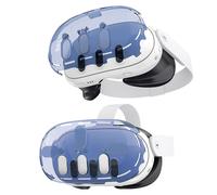 MQ012 Housse de protection Meta Quest3 VR pour accessoires Meta Quest 3, Accessoires VR Case, bleu