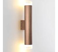 MQDLJSE Applique Murale cylindrique européenne à LED, 6 W, en Aluminium, éclairage d'intérieur, plafonnier Simple, pour Chambre à Coucher, Lanterne Murale cylindrique, lustres