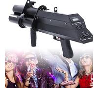 MQDLJSE Lance-confettis sans Fil, Lanceur de confettis électronique à Trois Coups pour scène, Service de conciergerie pour confettis de Mariage, Ambiance Florale, Lanceur de confettis élec