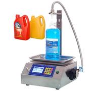 MQDLJSE Machine de Remplissage Automatique avec Pesage, remplisseuse Automatique de Bouteilles d'huile, débit élevé de 3,2 L/10 L/17 L/Min pour Huile, détergent, shampoing, Yaourt, bo