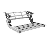 MQDLJSE Marchepied Pliable pour Camping-Car, marchepied Manuel avec éclairage LED, capacité de Charge 150 kg, pour Camping-Cars, caravanes et caravanes