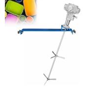 MQDLJSE Mélangeur de Peinture pneumatique de 50 à 100 gallons, agitateur à air comprimé pour fût, avec Support de Suspension, hélice Pliable, Outil de mélange de Peinture