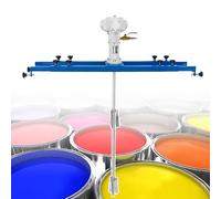 MQDLJSE Mélangeur pneumatique pour Peinture IBC | Agitateurs à air IBC avec Support de Suspension | Machine de mélange pour Peinture 1/2 CV, 3/4 CV, 1 CV | Mélangeur à Support | pour fûts