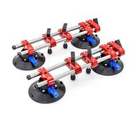 MQDLJSE Outil de Pose de Joints de Pierre sans Joint réglable, Ventouse à Vide de 15 cm (6 Pouces) pour l'assemblage et Le nivellement de Joints/Outil Manuel Professionnel pour la Pose d