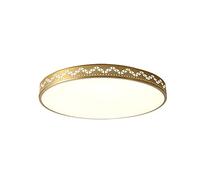 MQDLJSE Plafonnier LED Contemporain à encastrer avec Bordure découpée de Style Nordique, Design doré Ultra-Mince de 1,5 Pouces, luminaire décoratif d'intérieur Tendance pour Restaurants, m