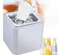 MQDLJSE Refroidisseur de Verres à Pression avec givreur de Verres CO2, boîtier en Acier Inoxydable, Solution de Refroidissement instantané pour Bars et Restaurants
